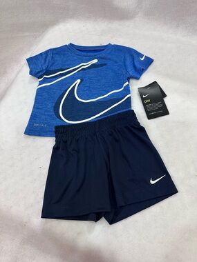 Boy’s Nike Blue Shorts Set